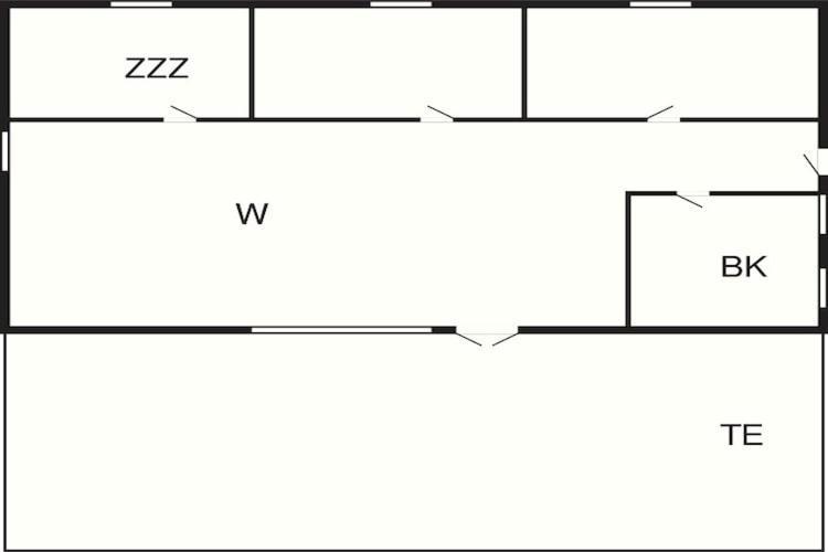 6 Person Holiday Home In Nex Neksø Εξωτερικό φωτογραφία